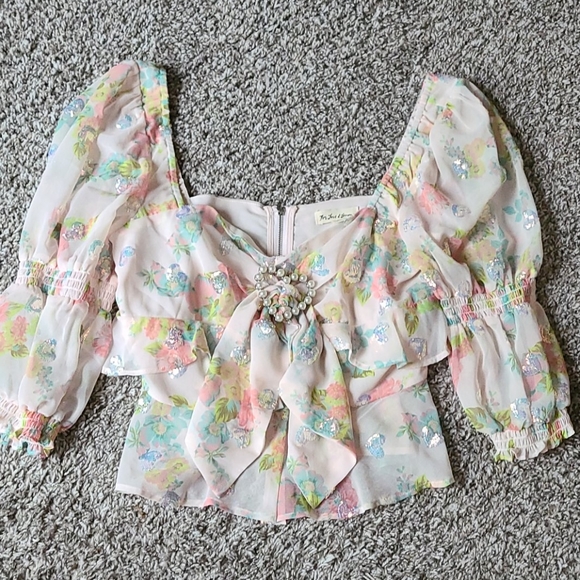 For Love And Lemons Tops - For love and lemons paradis blouse size small